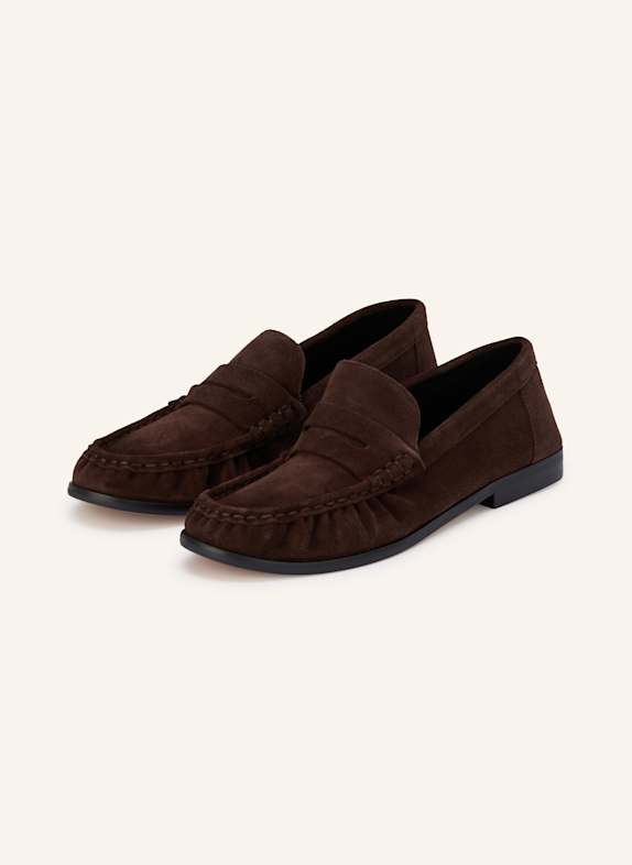 INUOVO Penny-Loafer DUNKELBRAUN