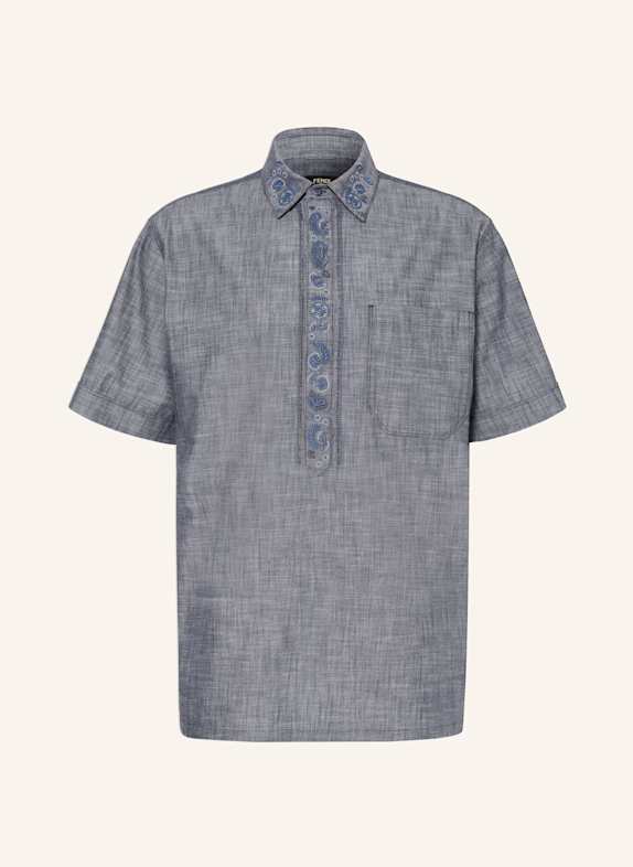FENDI in the last step at check out DARK BLUE
