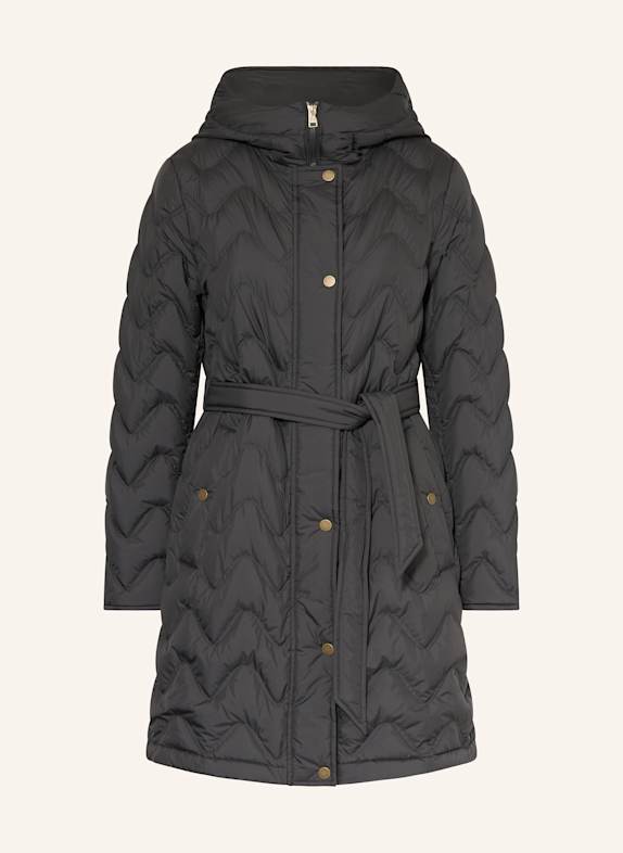 WOOLRICH Daunenmantel HERITAGE SCHWARZ