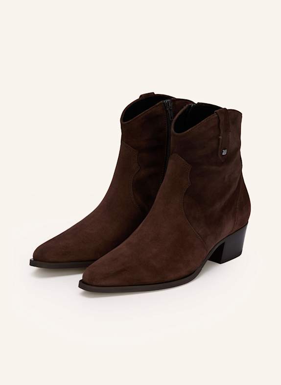 Högl Cowboy Boots DUNKELBRAUN