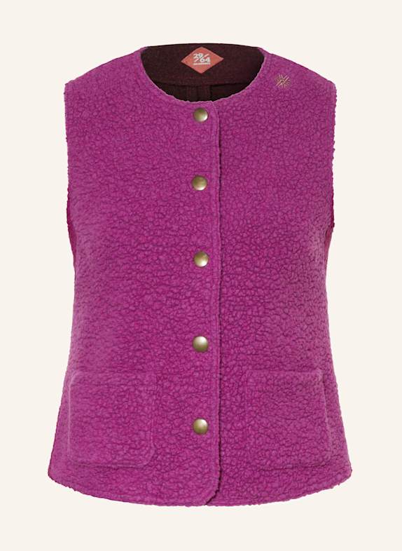 Grasegger Teddyfell-Weste LILA