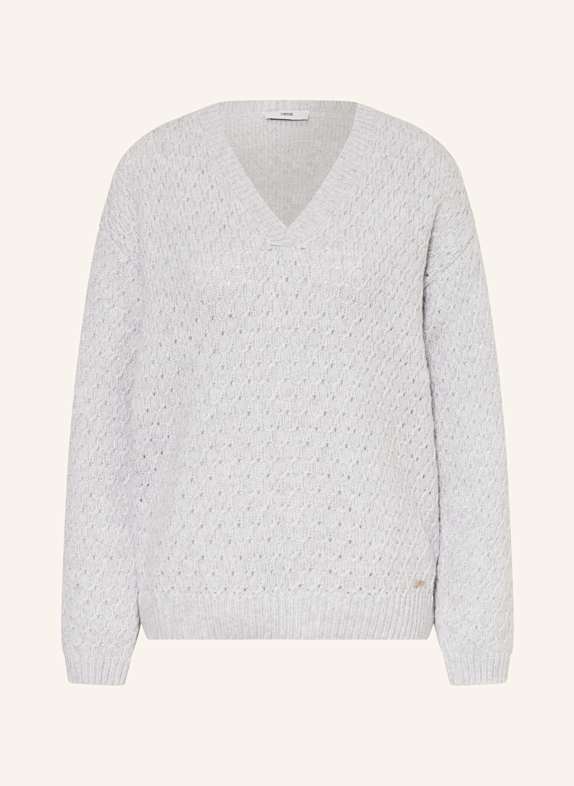 CINQUE Pullover CIJULA aus Merinowolle HELLGRAU