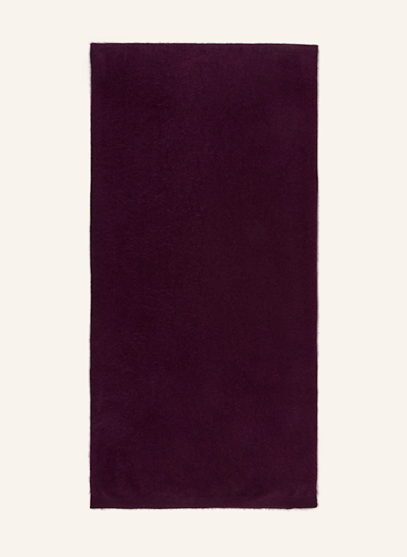 (THE MERCER) N.Y. Cashmere scarf DARK PURPLE