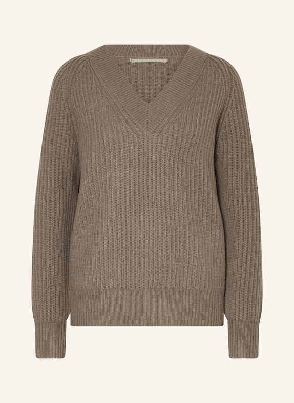 (THE MERCER) N.Y. Cashmere-Pullover TAUPE