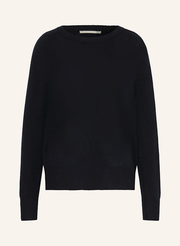 (THE MERCER) N.Y. Cashmere-Pullover DUNKELBLAU