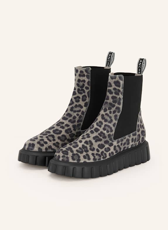VOILE BLANCHE Chelsea boots DARK GRAY/ LIGHT GRAY