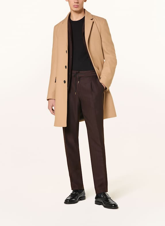 HUGO Wollmantel MIGOR2541 BEIGE