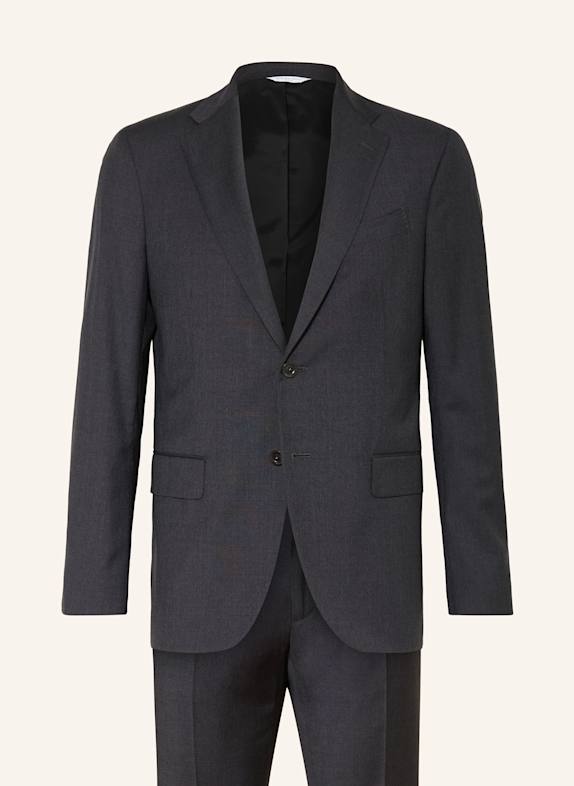 BOGLIOLI Oblek Extra Slim Fit 0870 ANTHRA