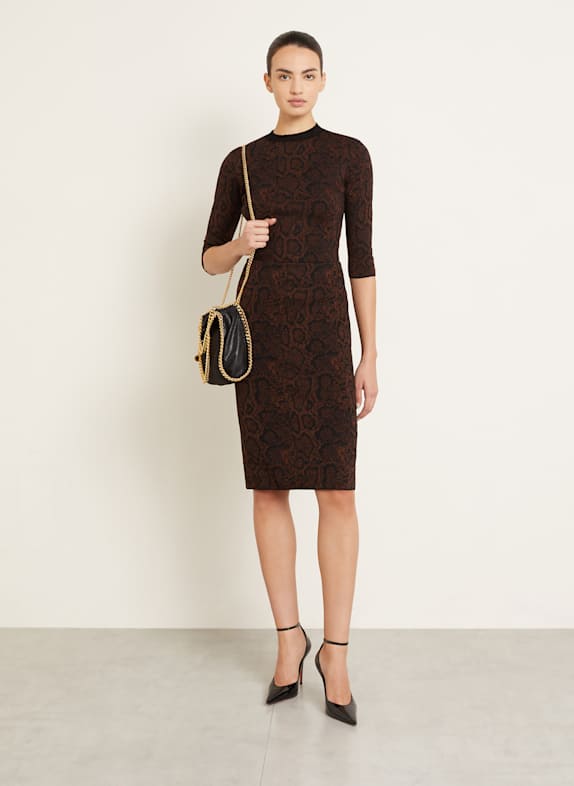 STELLA McCARTNEY gebreide trui ZWART / BRUIN