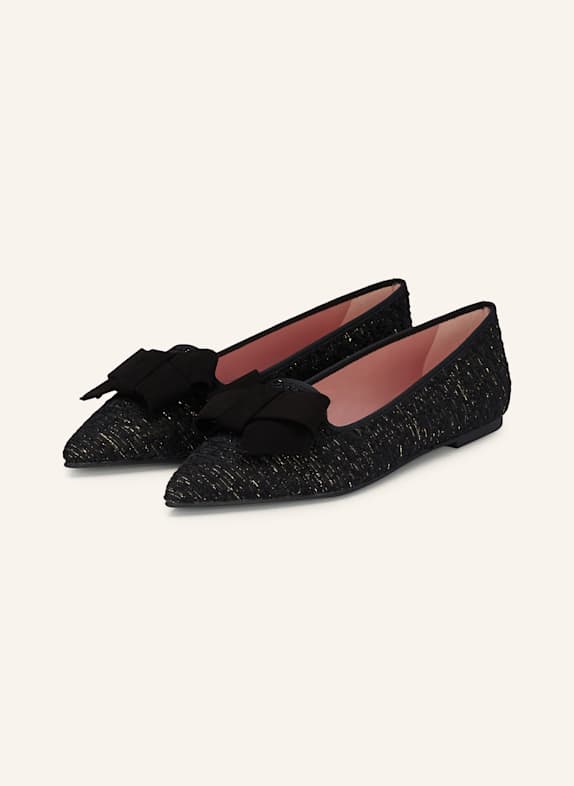 Pretty Ballerinas Ballet flats ANGELIS BLACK/ GOLD