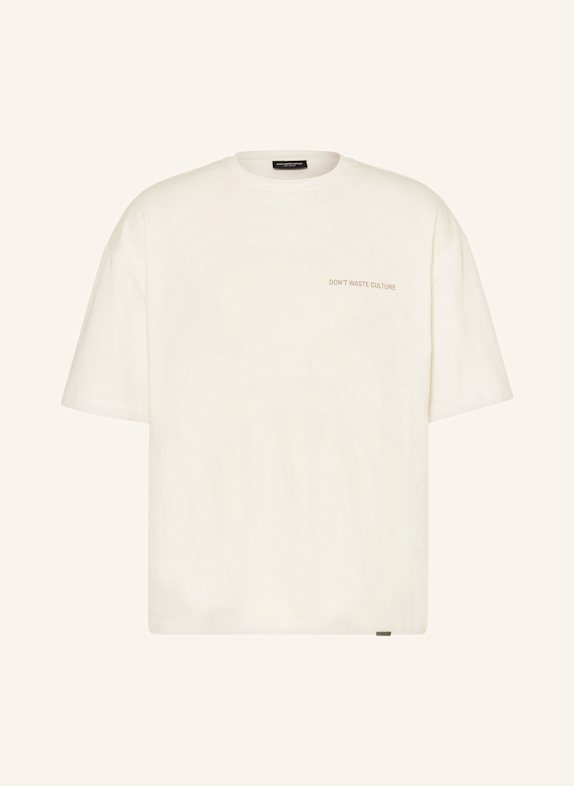 don't waste culture T-Shirt JAVARI ECRU