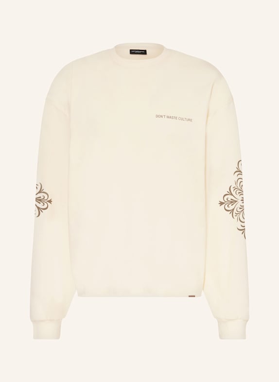 don't waste culture Longsleeve THANDOR ECRU