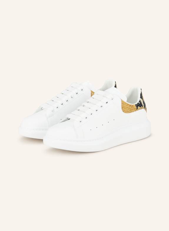 McQUEEN Sneakersy BIAŁY/ BEŻOWY/ CZARNY