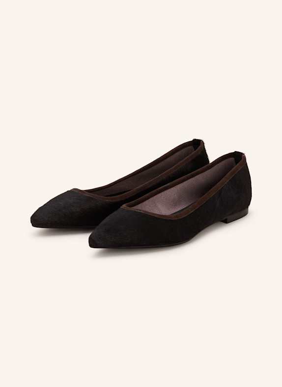 darling harbour Ballet flats DARK BROWN