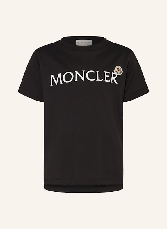 MONCLER enfant T-Shirt SCHWARZ