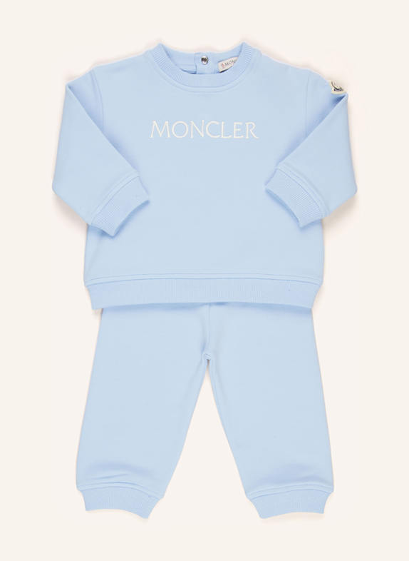 MONCLER enfant Set: Sweatshirt und Sweatpants HELLBLAU