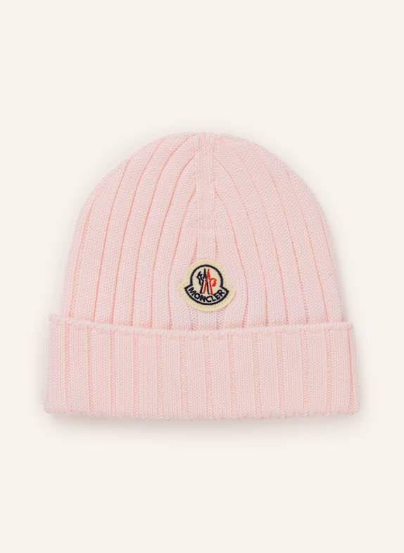 MONCLER enfant Mütze HELLROSA
