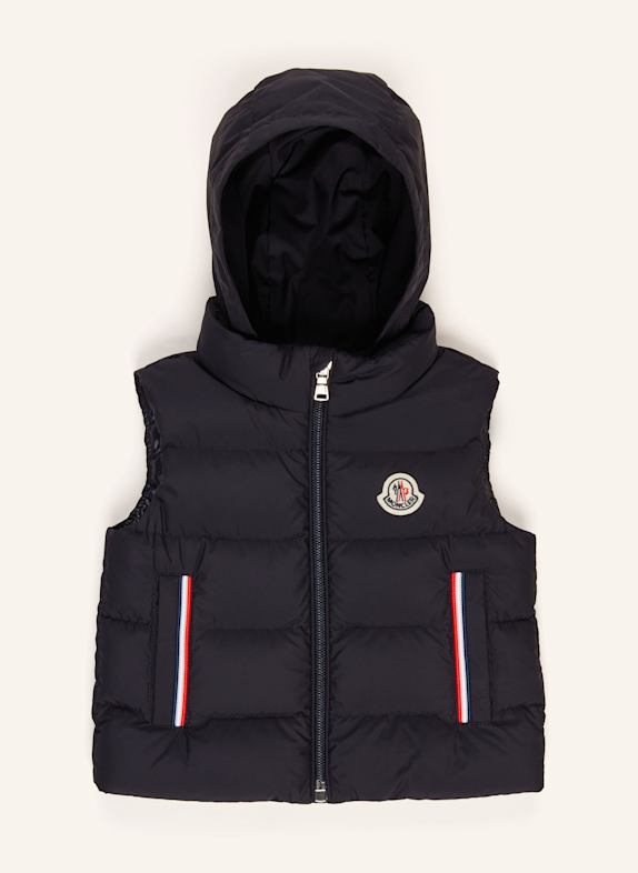 MONCLER enfant Daunenweste BUANG DUNKELBLAU
