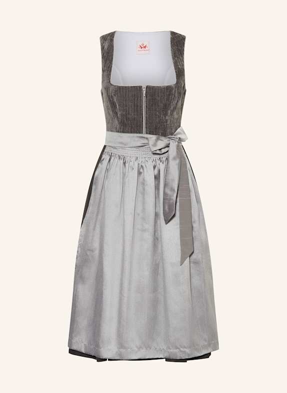 Spieth & Wensky Dirndl GRANT GRIS/ GRIS FONCÉ