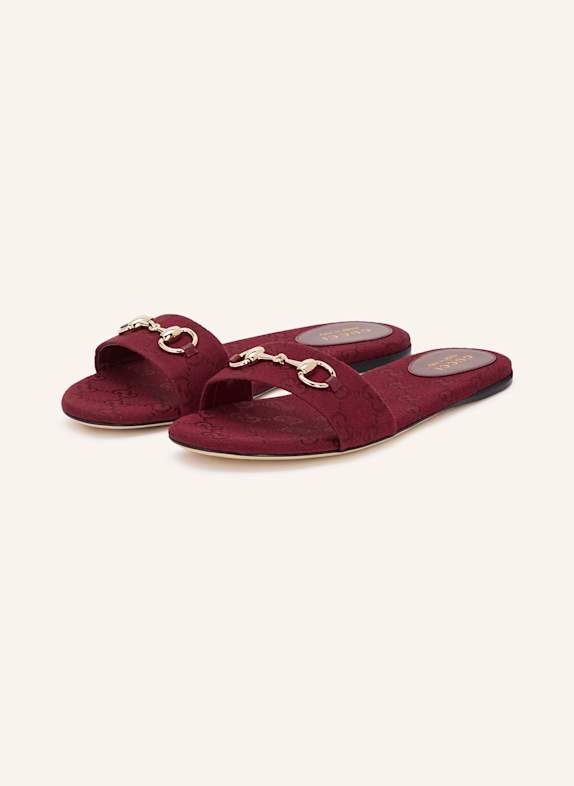 GUCCI Slides DARK RED
