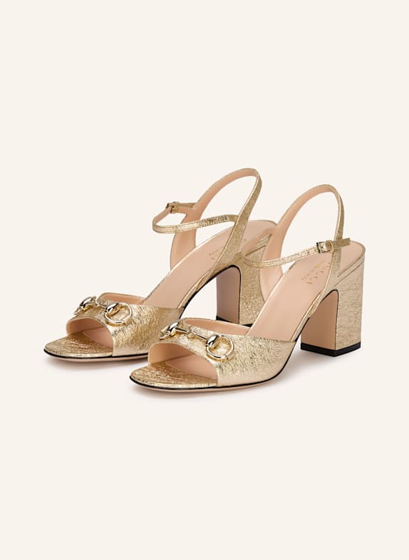 GUCCI Sandals GOLD