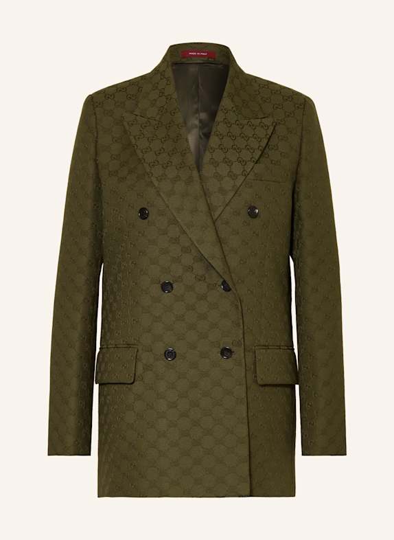GUCCI Jacquard-Blazer KHAKI