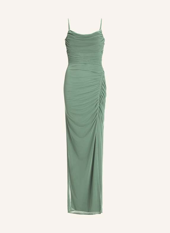 SWING Abendkleid aus Mesh PETROL