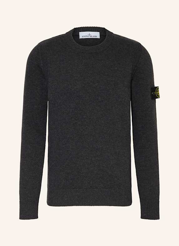 STONE ISLAND Sweter CZIEMNOSZARY