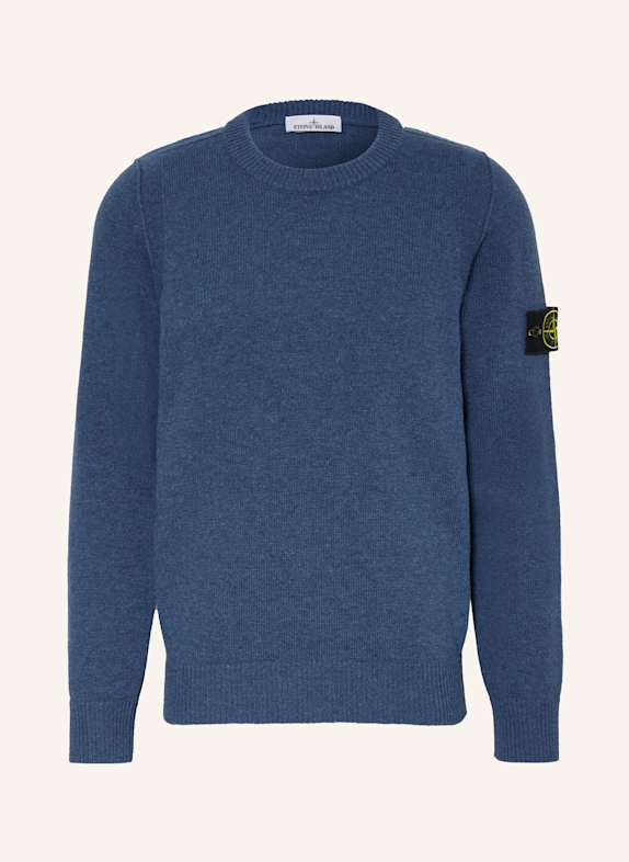 STONE ISLAND Sweter NIEBIESKI