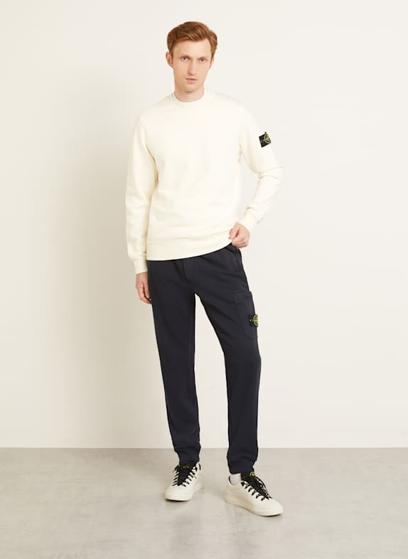 STONE ISLAND Bluza nierozpinana JASNOŻÓŁTY