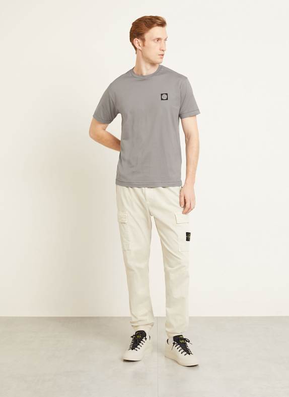 STONE ISLAND T-Shirt GRAU