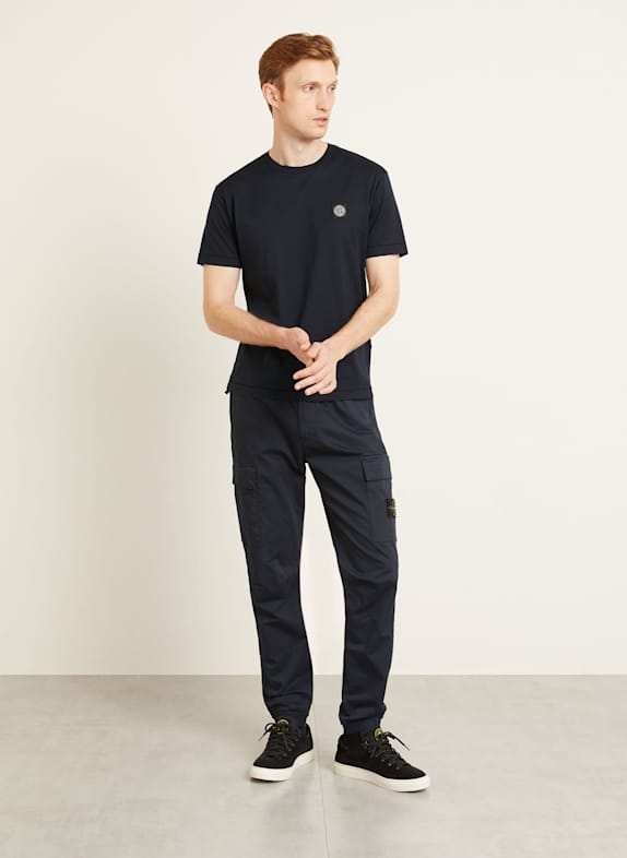 STONE ISLAND T-Shirt DUNKELBLAU