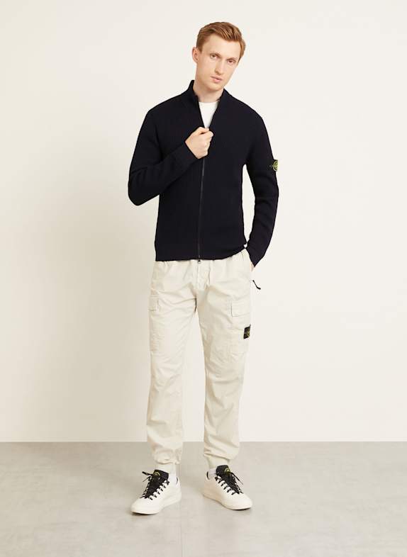 STONE ISLAND Strickjacke DUNKELBLAU