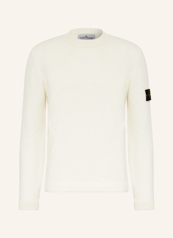 STONE ISLAND Sweter BIAŁY