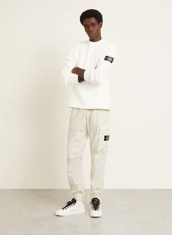 STONE ISLAND Pullover WEISS