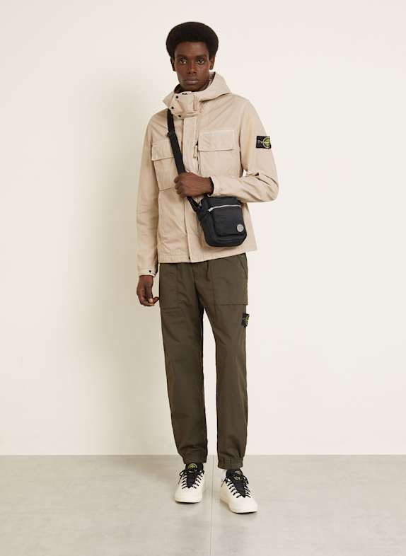 STONE ISLAND Umhängetasche SCHWARZ