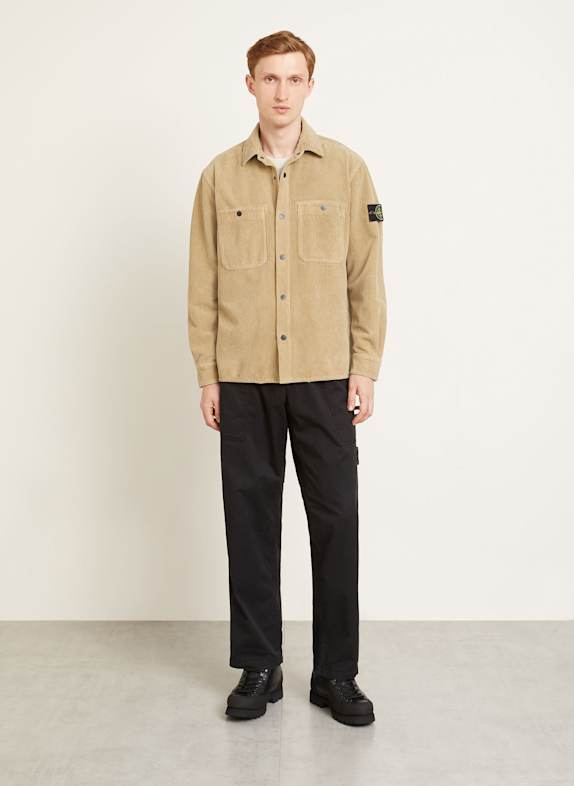 STONE ISLAND Cord-Overjacket BEIGE