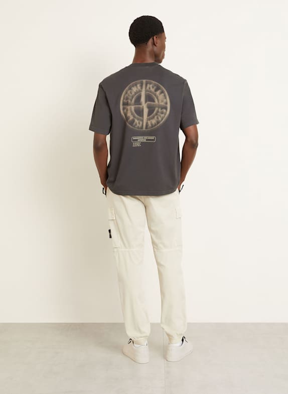 STONE ISLAND T-Shirt DUNKELGRAU