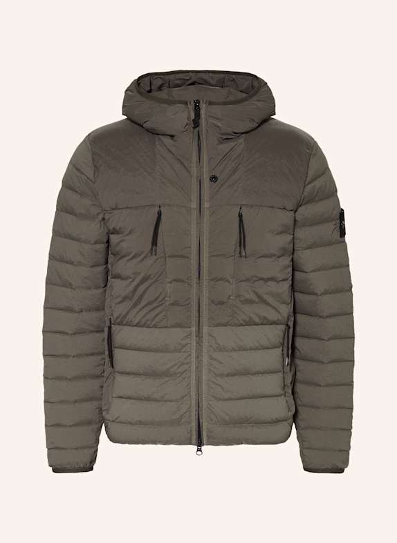 STONE ISLAND Lightweight-Daunenjacke KHAKI