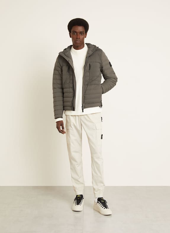 STONE ISLAND Lightweight-Daunenjacke KHAKI