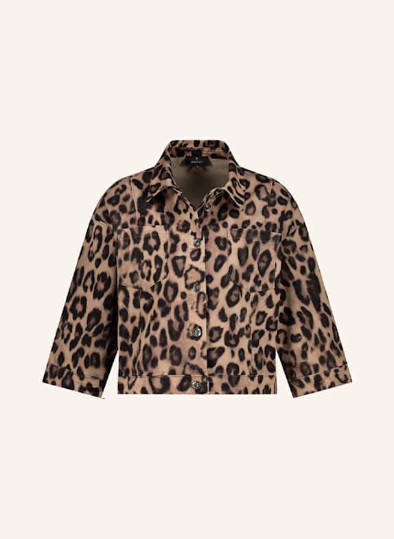 monari Jacke mit 3/4-Arm HELLBRAUN/ BRAUN/ SCHWARZ