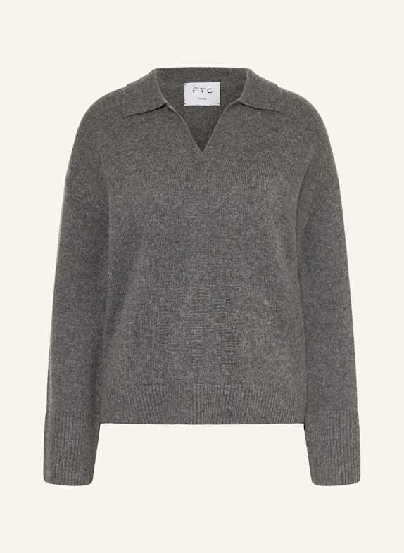 FTC CASHMERE Cashmere-Pullover GRAU
