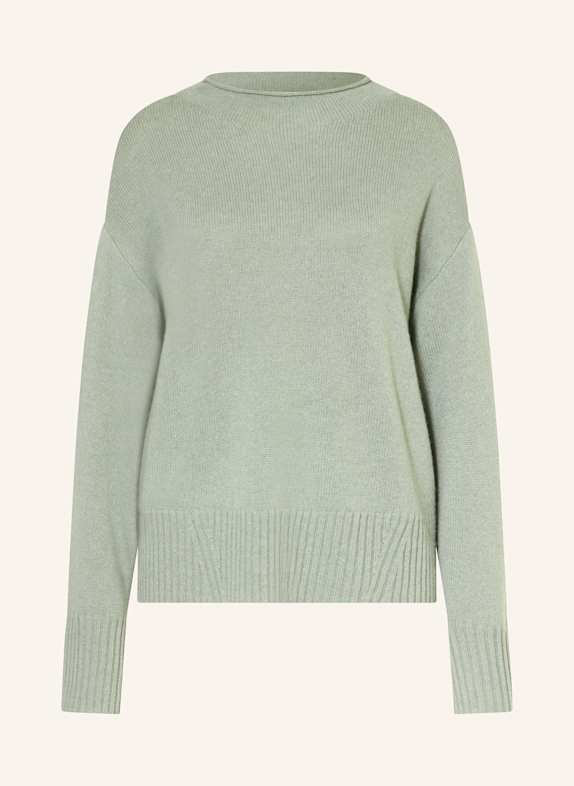 FTC CASHMERE Cashmere-Pullover HELLGRÜN