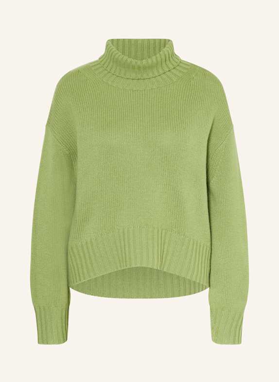 FTC CASHMERE Cashmere-Pullover HELLGRÜN