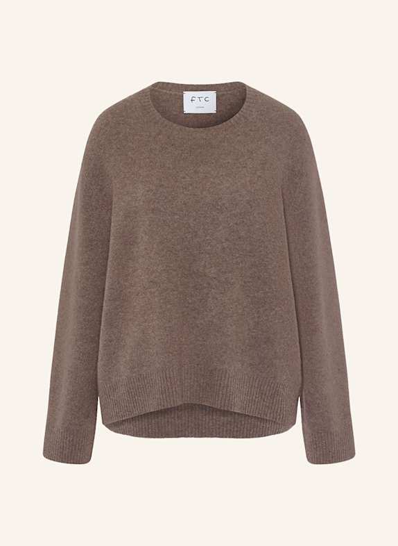 FTC CASHMERE Cashmere-Pullover BRAUN