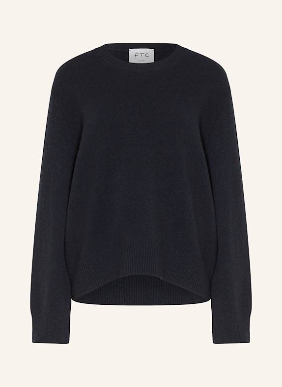 FTC CASHMERE Cashmere-Pullover DUNKELBLAU