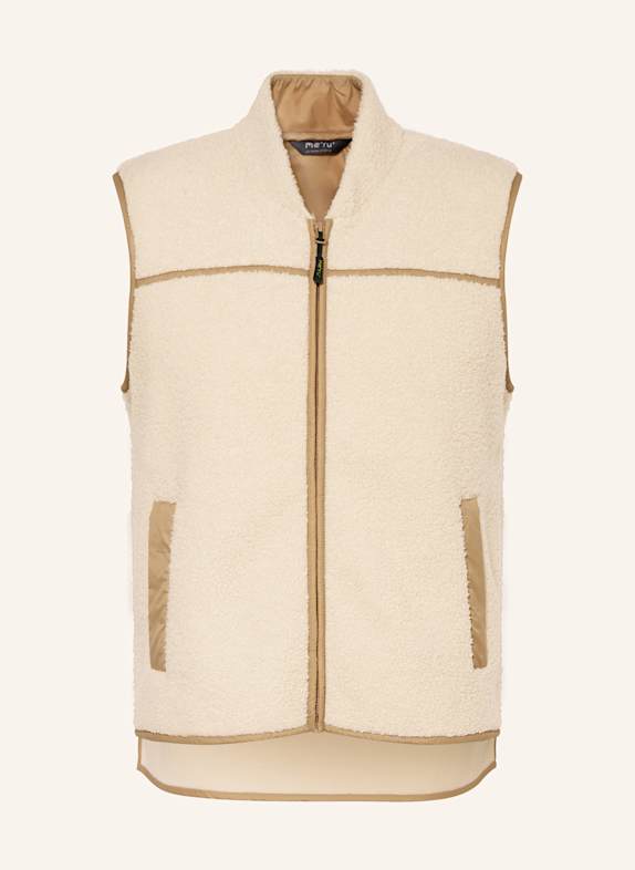 me°ru' Fleeceweste HERLEV ECRU