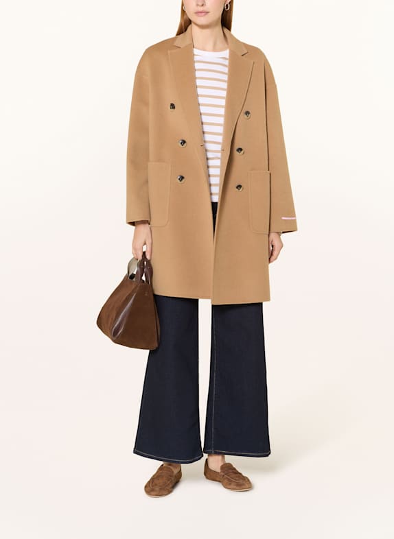 MAX & Co. Wollmantel LONGRUN CAMEL