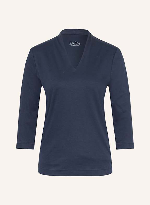 ZAÍDA T-Shirt mit 3/4-Arm DUNKELBLAU