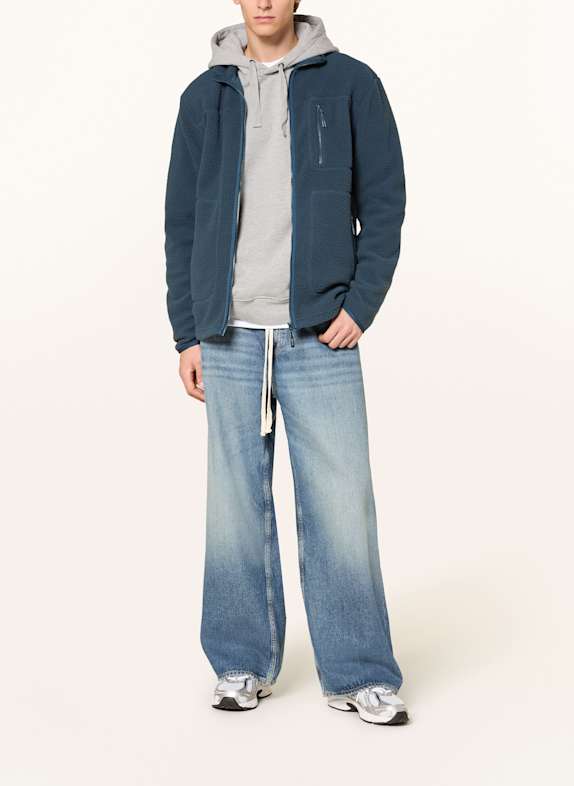 me°ru' Fleecejack BOBIGNY BLAUW